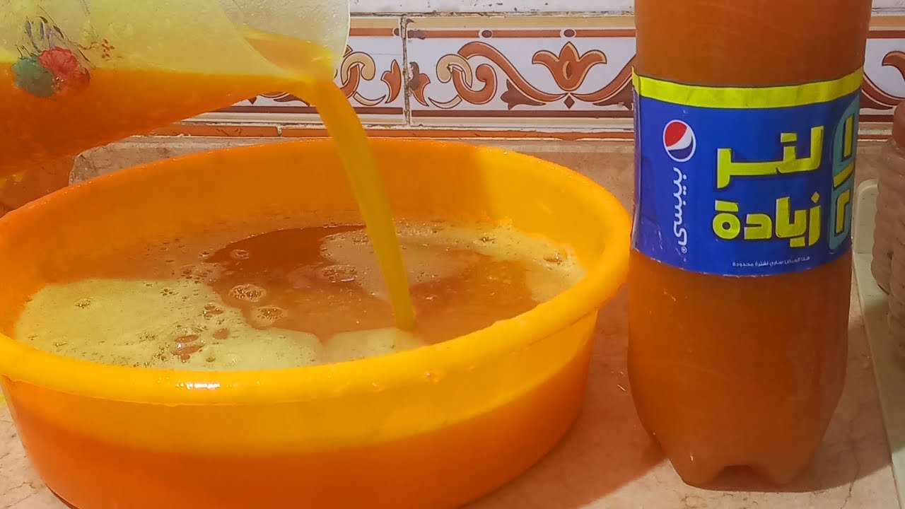 بعشرين جنيه عملت اكتر من ١٣لتر من الصابون السايل من قشر البرتقال  والليون مليت البيت كله خير❤️💖