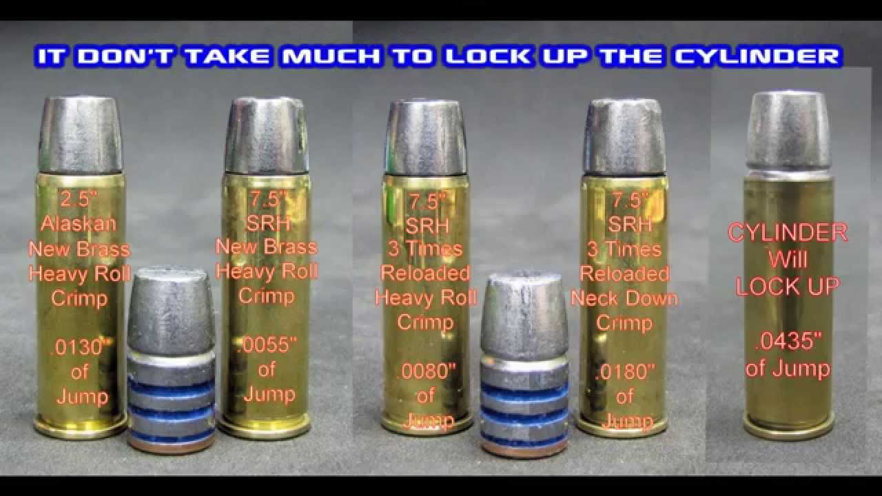 454 Casull Crimp Jump & Cylinder Lock Up Observations