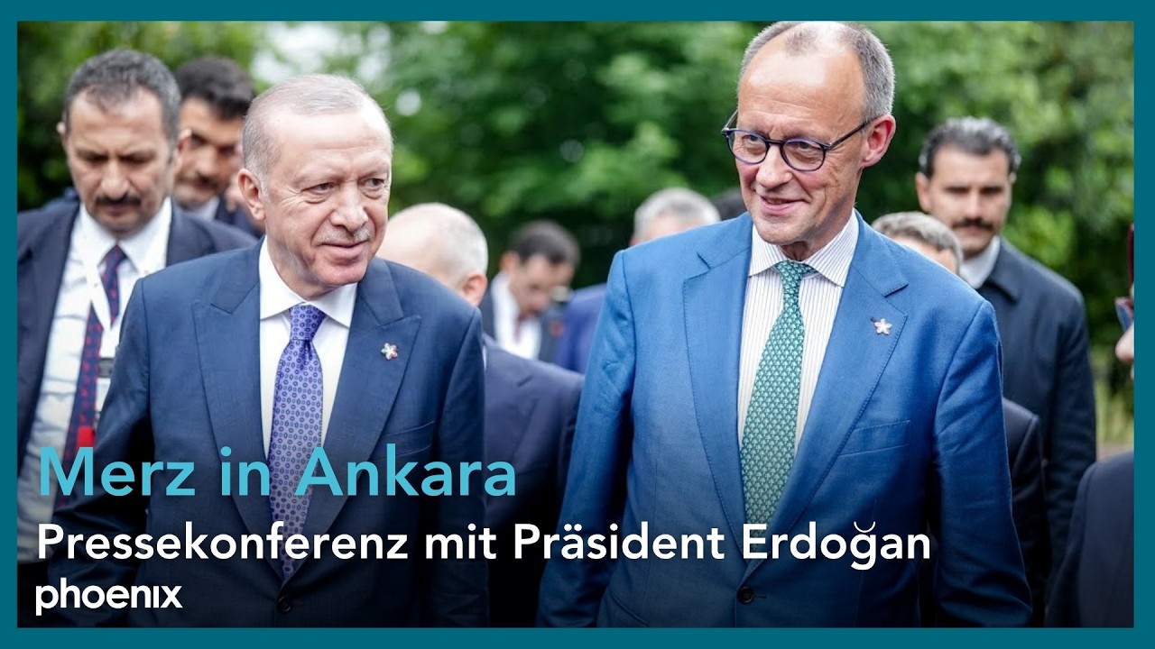 Pressekonferenz von Bundeskanzler Merz und Präsident Erdoğan in Ankara | 30.10.2025
