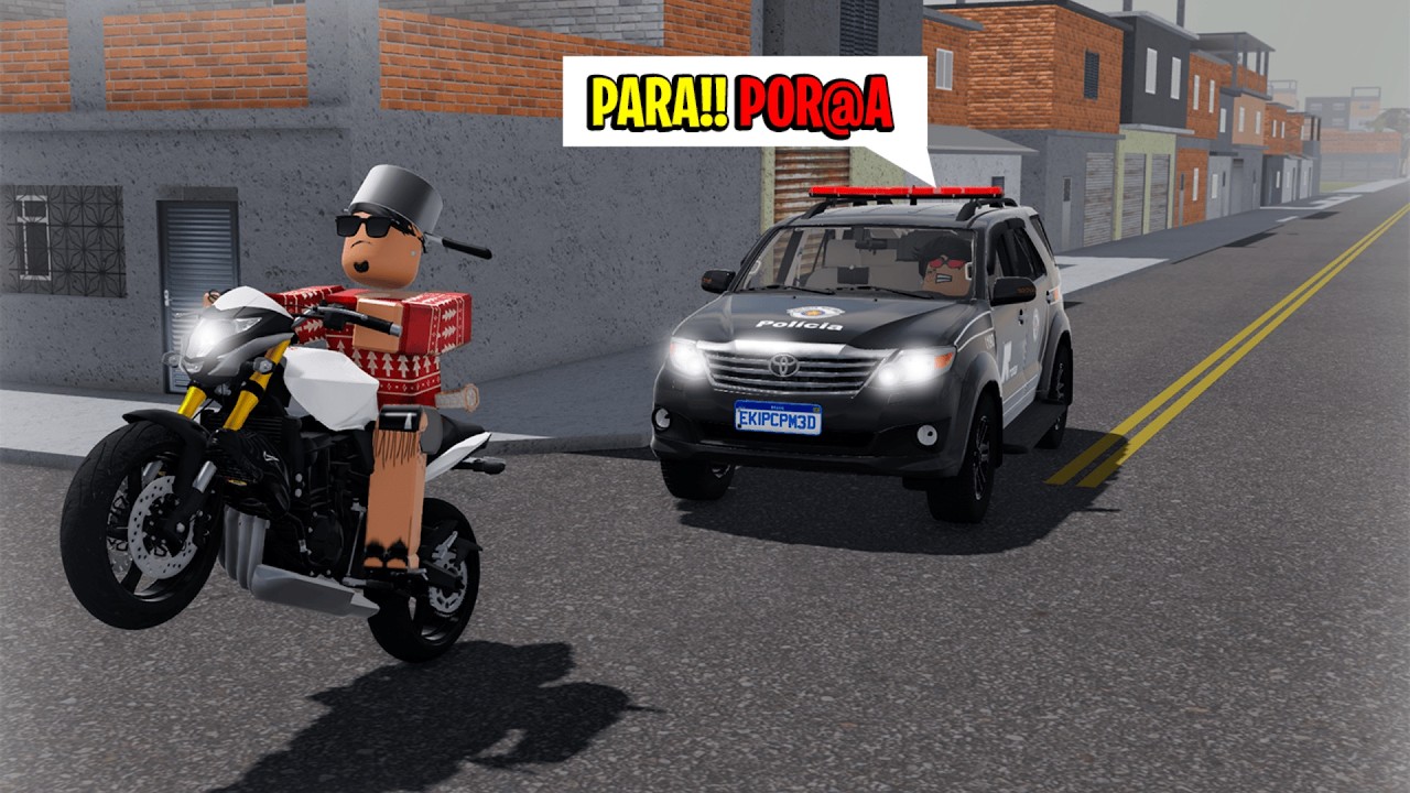 🏍️| FUGA DA ROTA COM MOTO DE LEILÃO | 💀