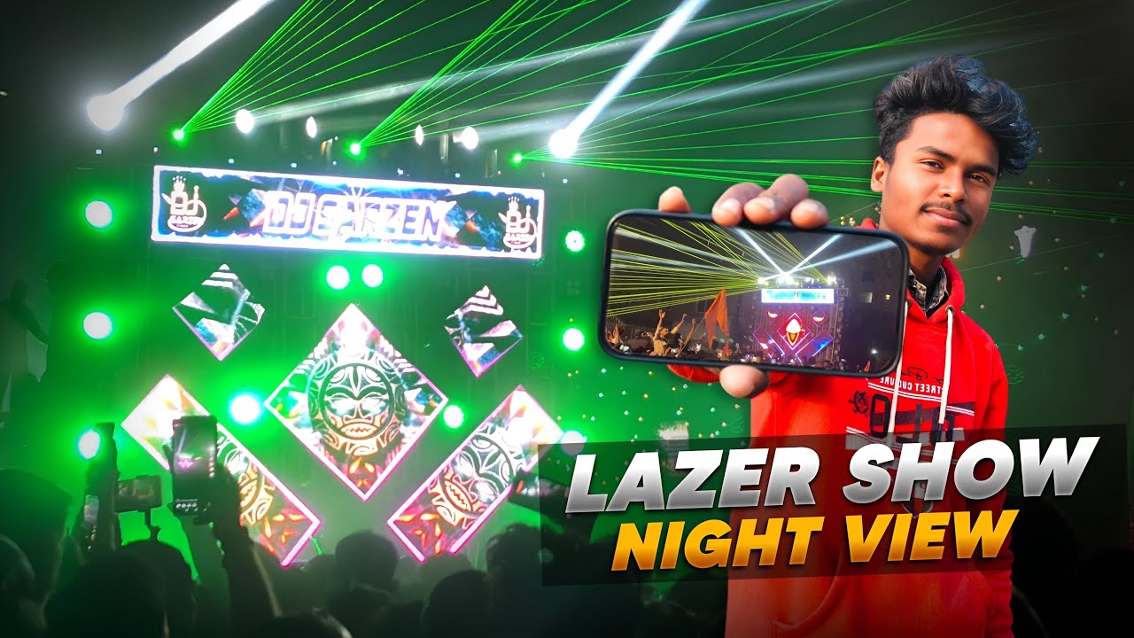 Dj Sarzen Lezer Show Night Video Bank More Dhanbad महाशिवरात्रि 🙏  Special Video 2025 😍