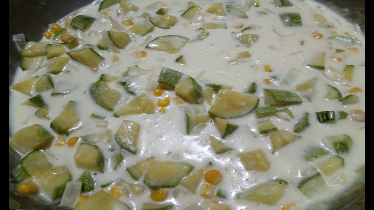 Calabazas con crema 😊 receta económica #calabazas #receta #cocinando  #fyp #parati #foryou.😊😊😊