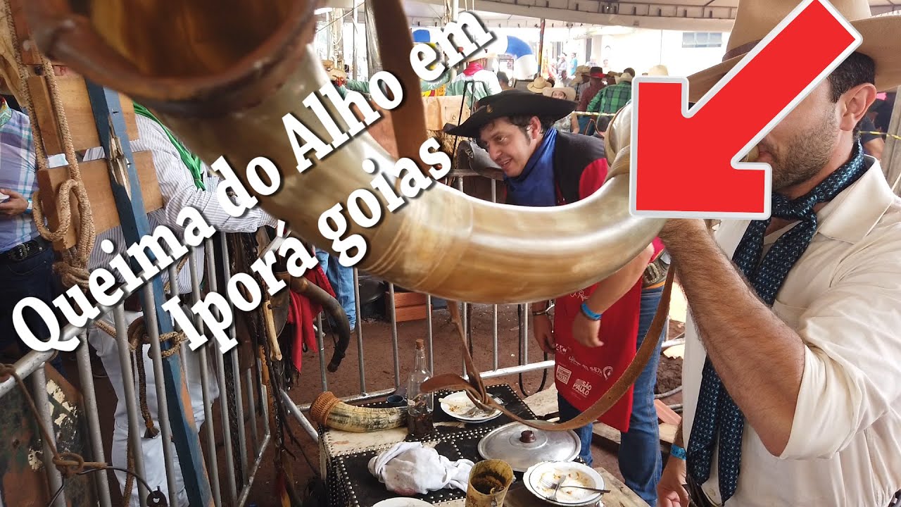 Queima do Alho na festa do Muladeiros de Ipor&aacute; Goias de 2020