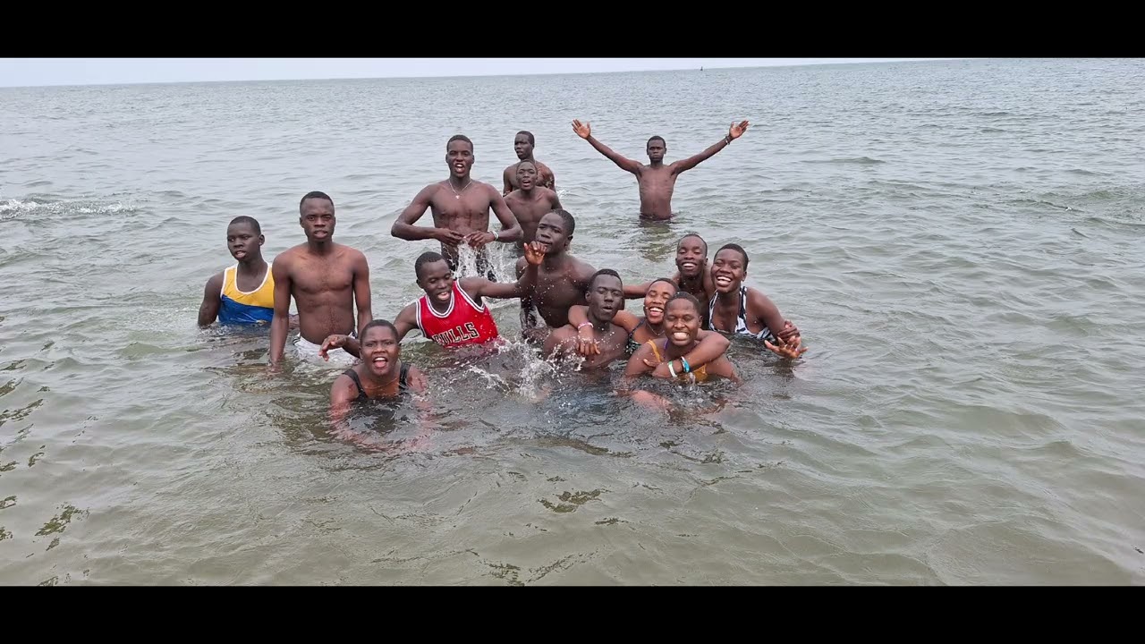 Students of Chrysalis SS Omoro for Geography fieldwork @Butiaba fish landing site