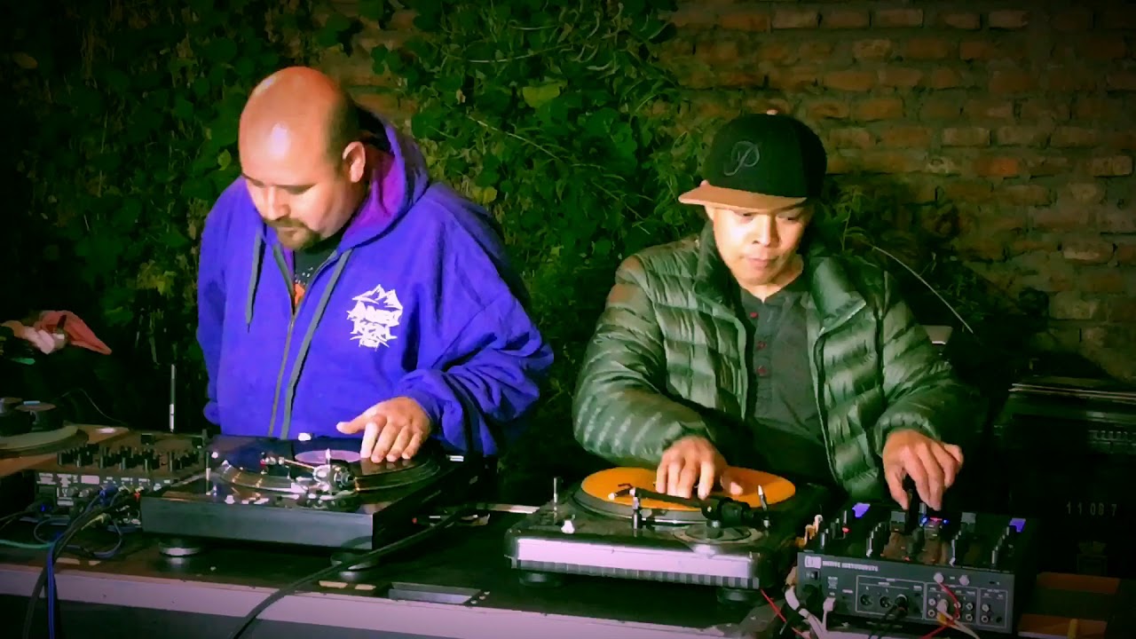 El legendario Dj Q-BERT & Dj 3do 2017 Santiago de Chile