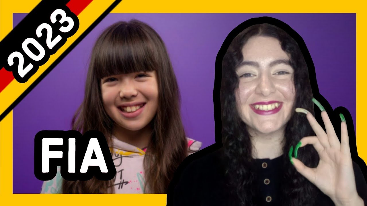 REACCIÓN: ALEMANIA 🇩🇪 Fia “Ohne Worte” 🔇 | Junior Eurovision 2023 🔥 | NATYINA