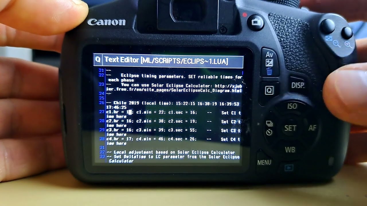 Comment installer les scripts dans Magic Lantern (VIDÉO 1)