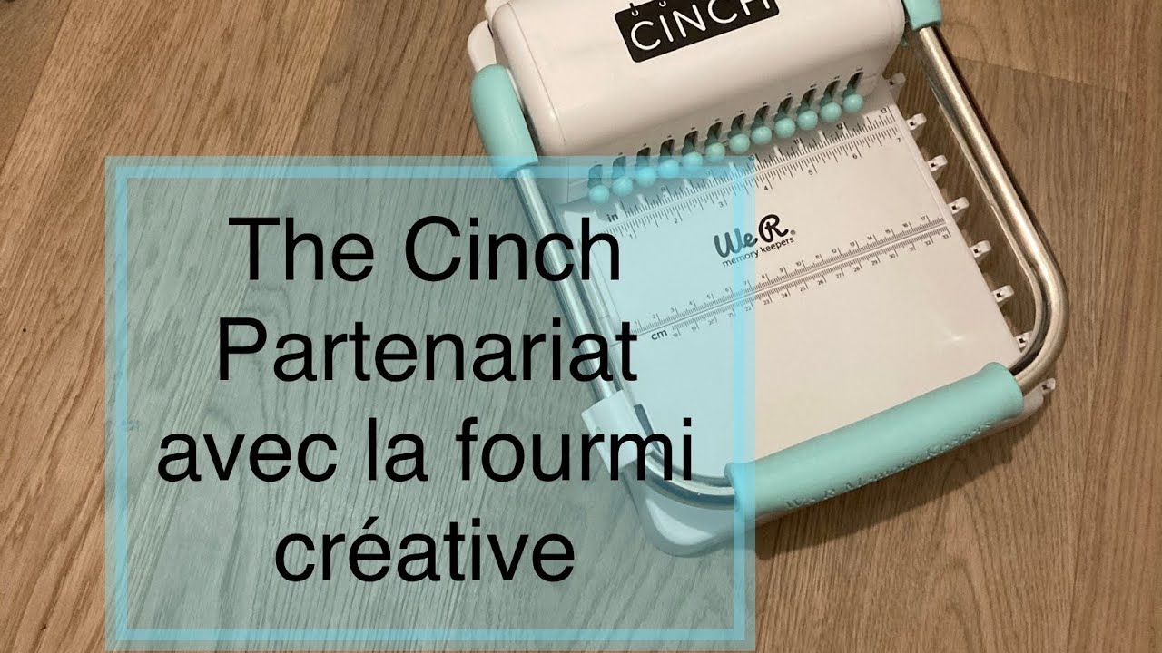 Umboxing colis La fourmi créative (partenariat) : The Cinch de we r memory démo scrapbooking DIY