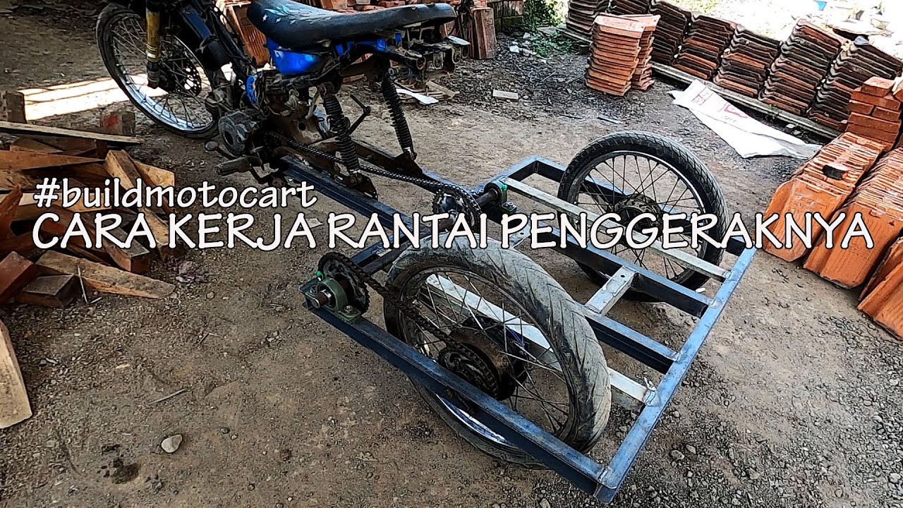 MEMBUAT GEROBAG MOTOR RODA TIGA| MINI TRUCK