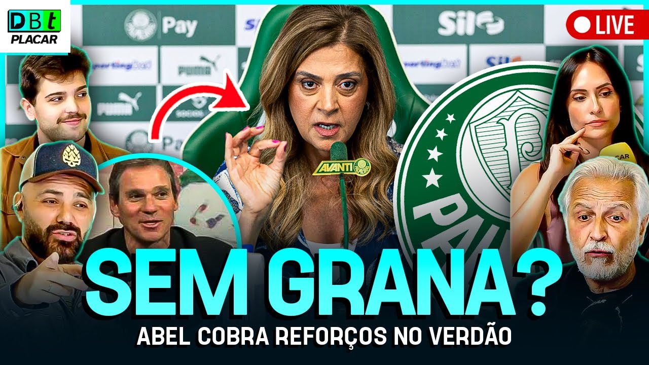 PALMEIRAS NÃO TEM DINHEIRO PARA CONTRATAÇÕES? ABEL COBRA REFORÇOS E MAS | Debate Placar | 03/02
