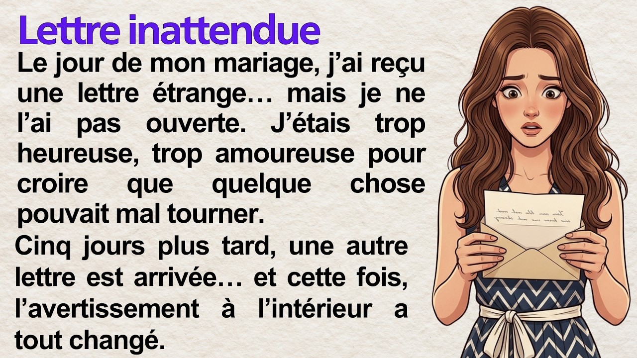 Unexpected Letter 💌 Learn French with Simple Story (A1&ndash;A2) | French for Beginners | Frenchy Tales