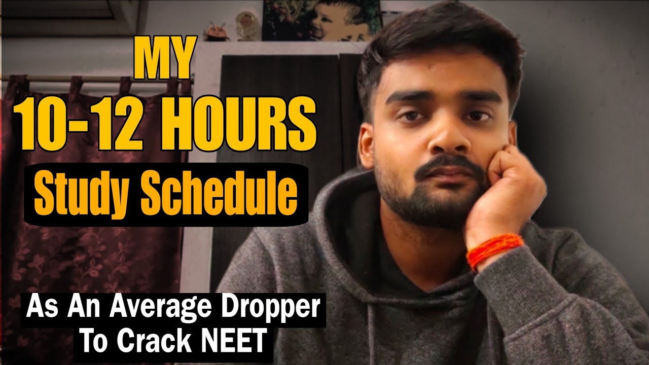 My Hectic Study Schedule | Last Few Months Approach As A Dropper To Crack NEET 