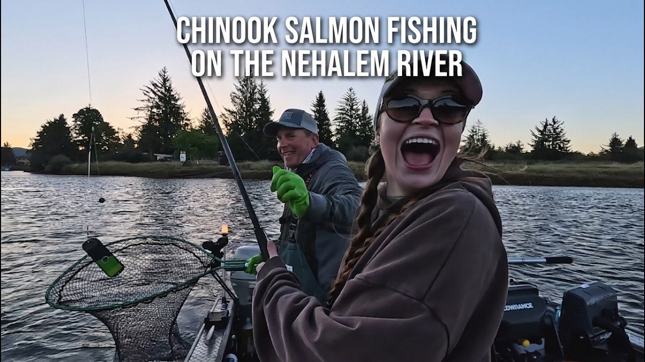 Nehalem River Chinook Salmon fishing