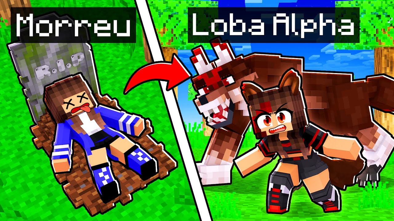 Miika MORREU e VOLTOU como LOBA ALPHA no Minecraft ◂Miika▸