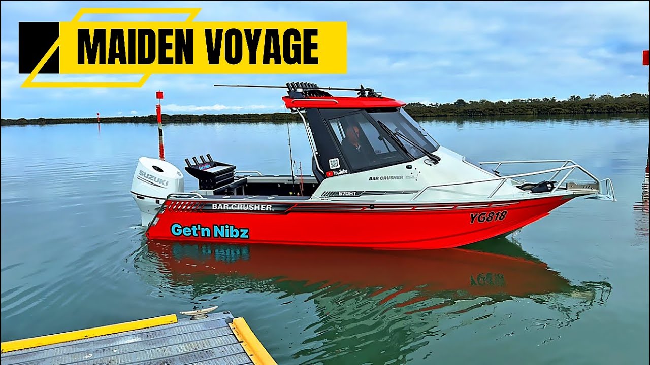 Maiden Voyage | Break In 200HP SUZUKI DF APX | Bar Crusher 670 HT
