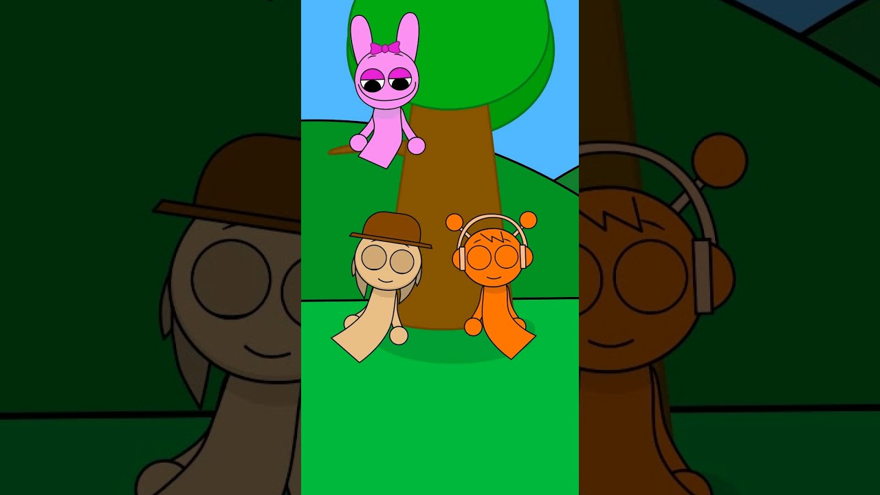Incredibox Sprunki, Tunner, Oren and Pinki (sprunki animation meme) #sprunki #animation #memes