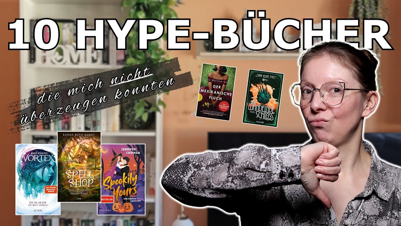 📚 Diese 10 Hype-B&uuml;cher konnten mich nicht begeistern 📚 I Scented Reading