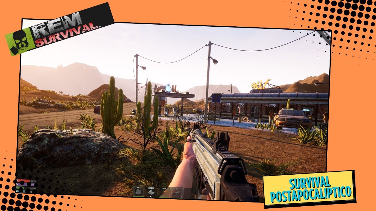 SURVIVAL POSTAPOCALIPTICO | REM SURVIVAL EN 2025 | Gameplay