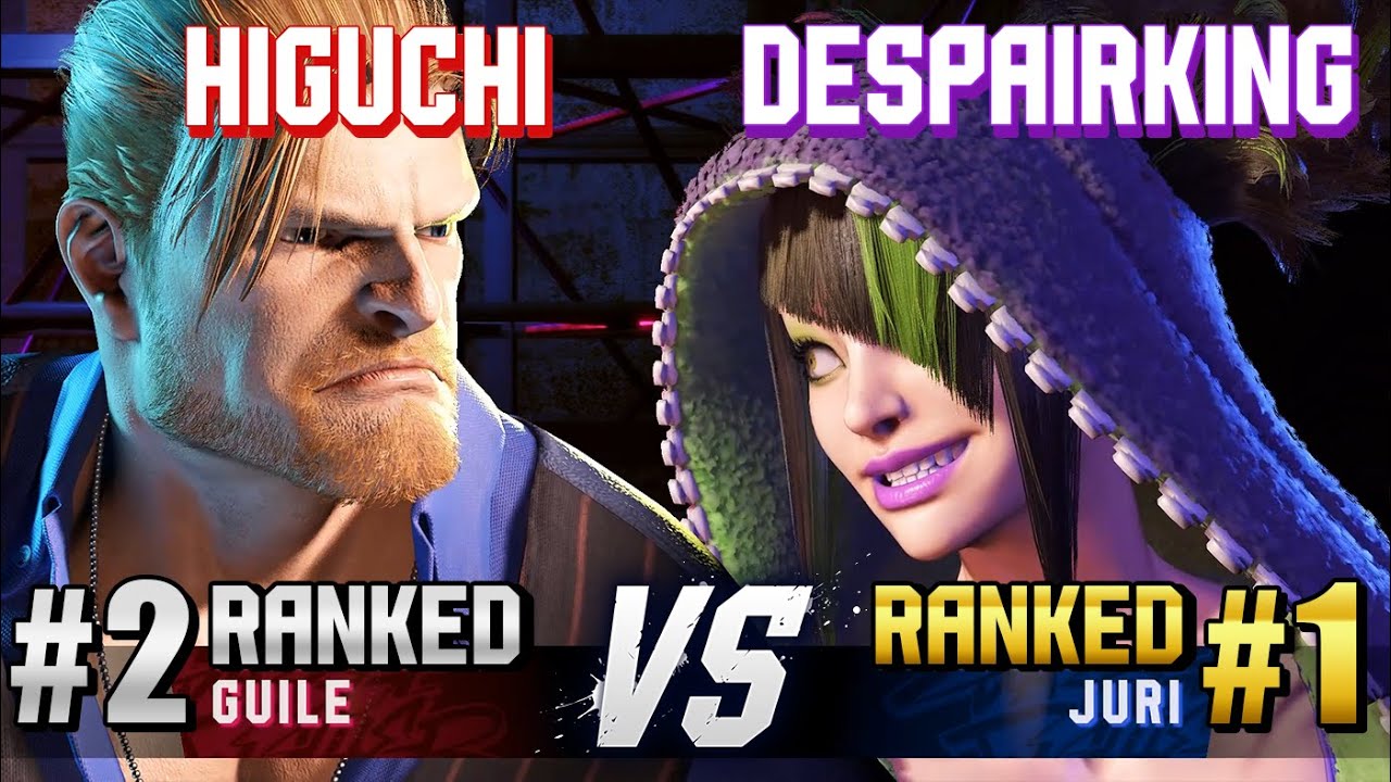 SF6 ▰ HIGUCHI (#2 Ranked Guile) vs DESPAIRKING | LONGZHU (#1 Ranked Juri) ▰ High Level Gameplay