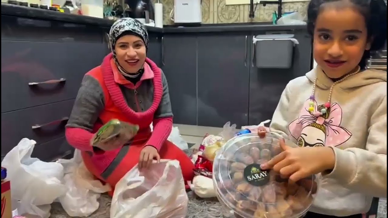 ​روتين مشتريات رمضان 🌙 فرحت أولادي ومليت المطبخ بالخير.