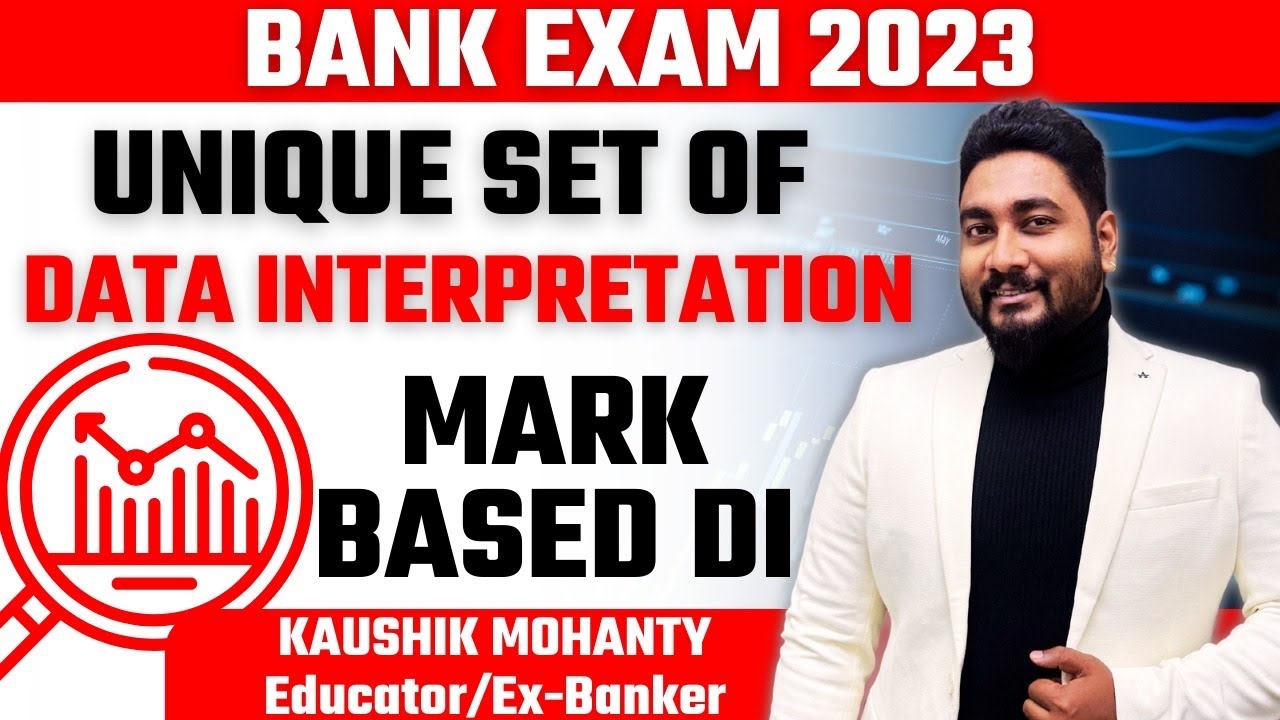 Mark Based DI - Unique Set of Data Interpretation By Kaushik Mohanty  @CareerDefiner ​