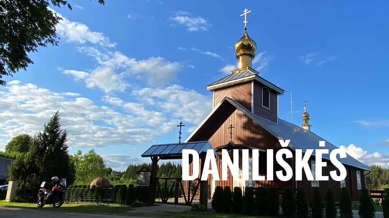 Trumpas video apie gražų keliuką iki pasislėpusios Danili&scaron;kių cerkvės