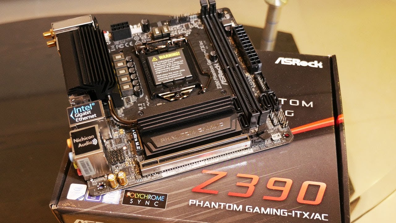Asrock Z390 Phantom Gaming-ITX/ac Review - Tiny & Tough