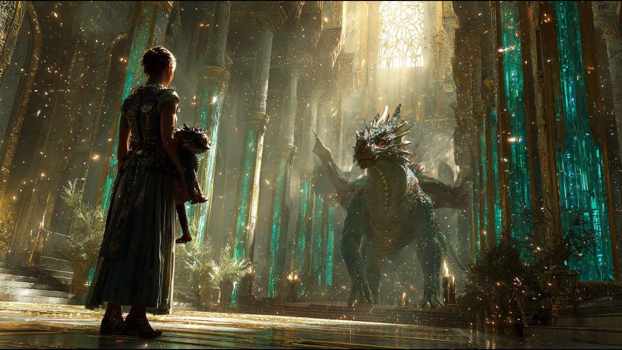 Dragon Emperor Sees Human Waitress Carry His Disabled Baby Dragon – and Changes His Life Forever...