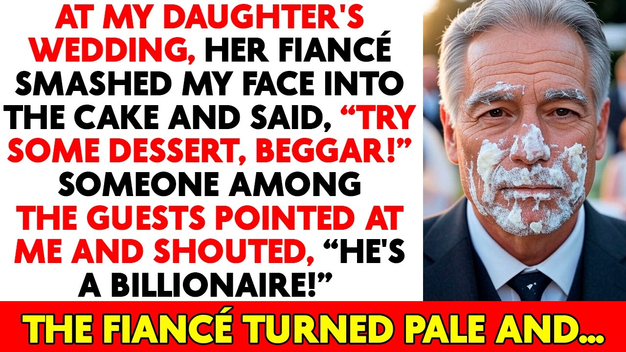 At My Daughter's Wedding, Her Fiancé Smashed My Face Into The Cake, But Five Minutes Later...