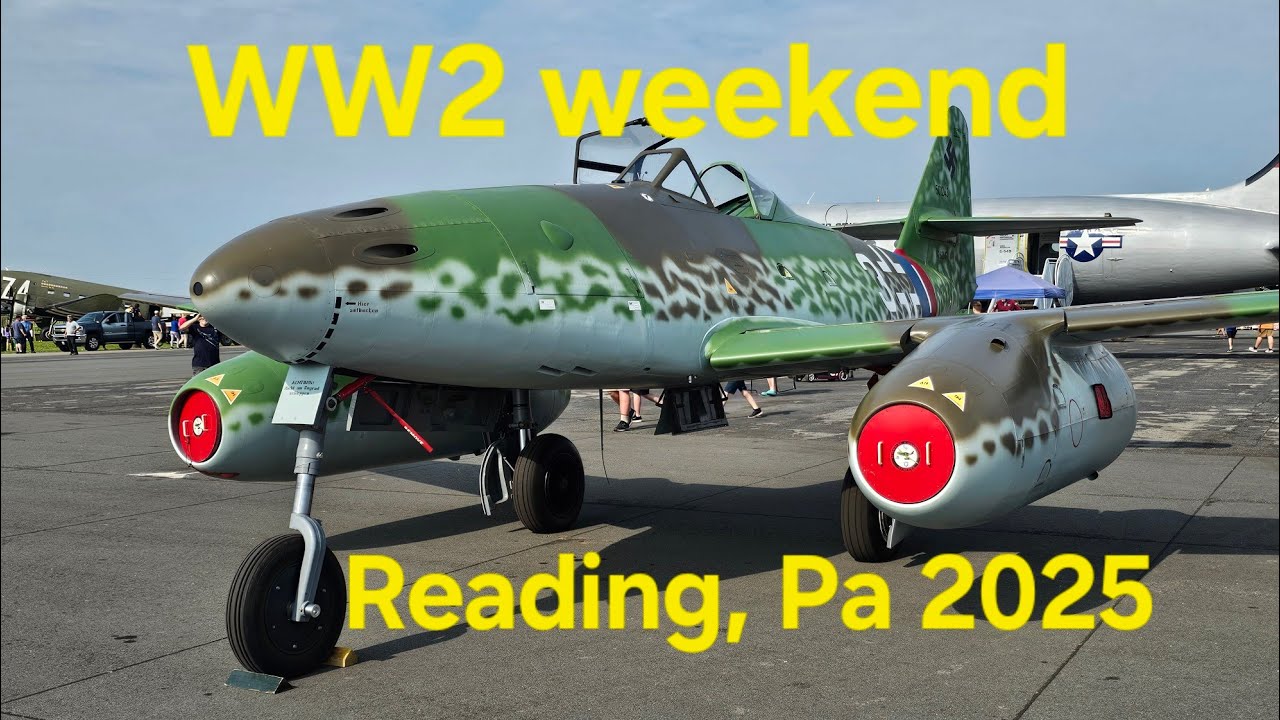 Mid Atlantic Air Museum WW2 weekend 2025, Reading, Pa.