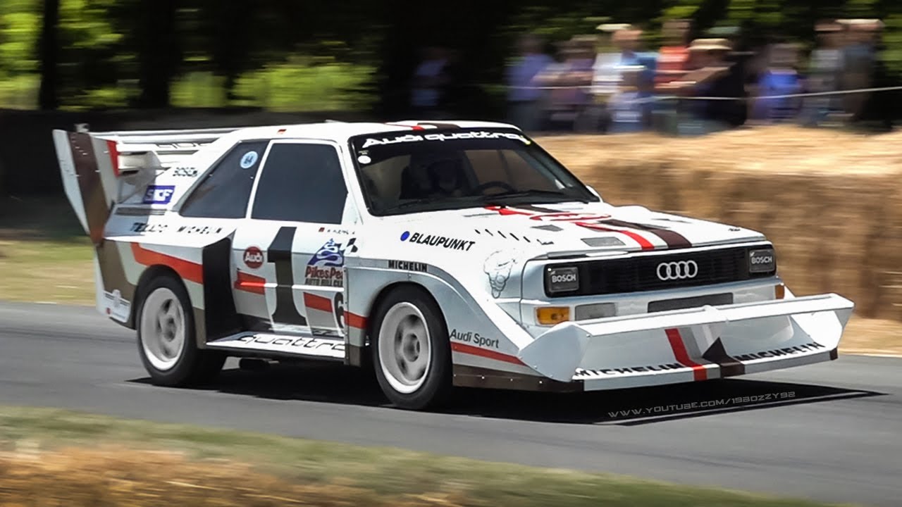 Best of Rally Cars at Festival of Speed: Sport Quattro E2, RS200, Delta S4, Stratos, R5 Maxi Turbo