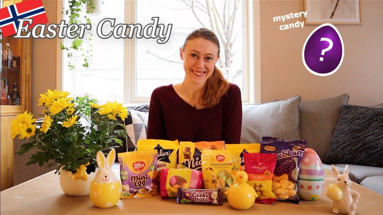 Trying Norwegian Easter Candy | American girl in Norway