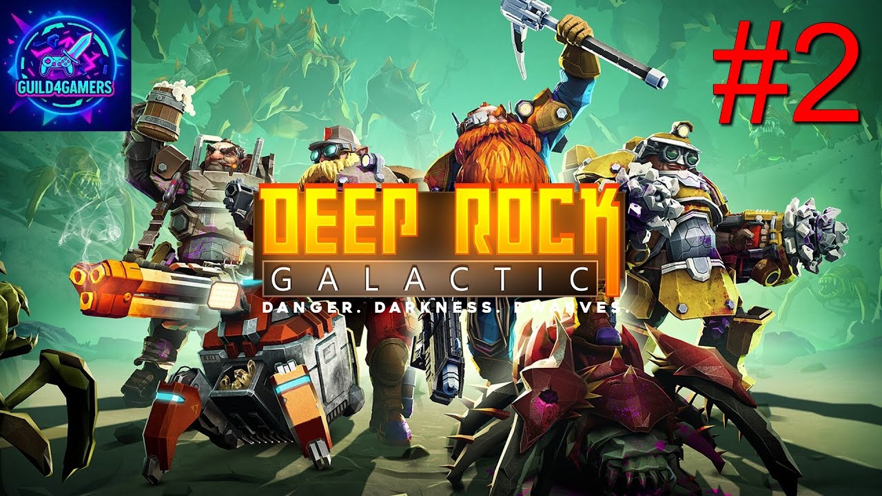 ПОЛНАЯ ПРОКАЧКА АВТОМАТА И ОБРЕЗА - DEEP ROCK GALACTIC SURVIVOR №2