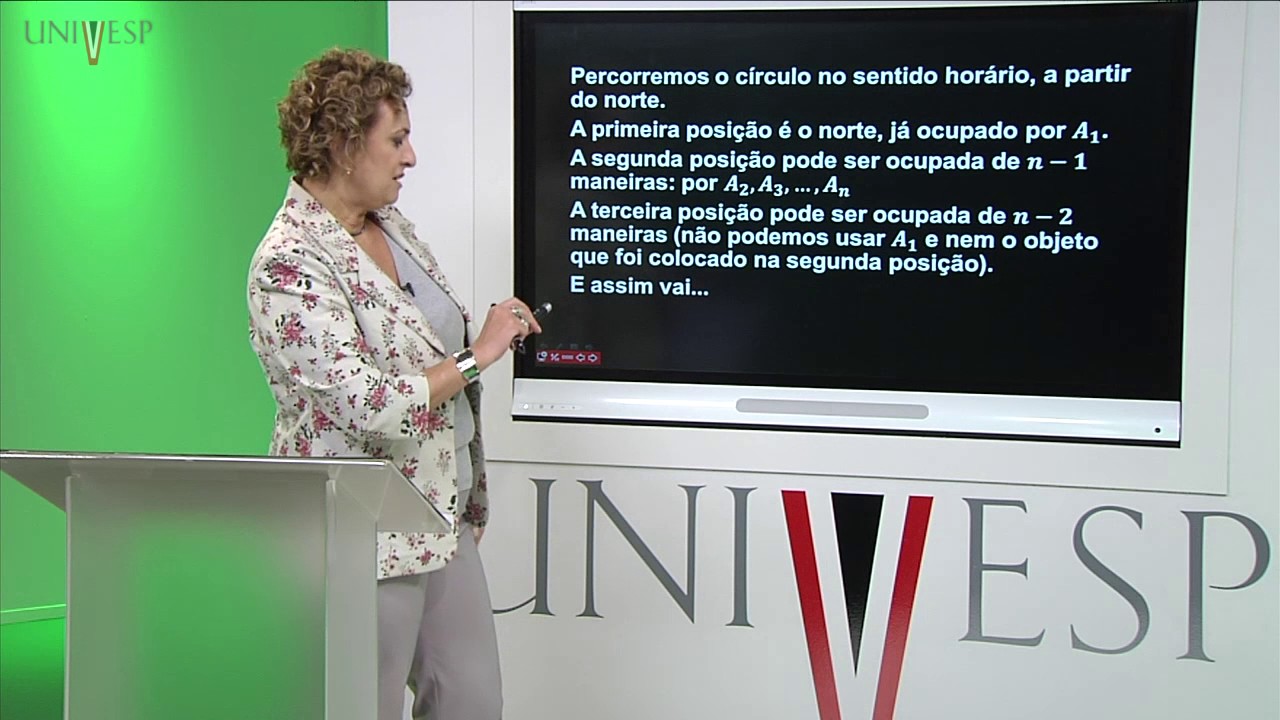 Lógica e Matemática Discreta - Aula 17 - Permutações circulares e caóticas