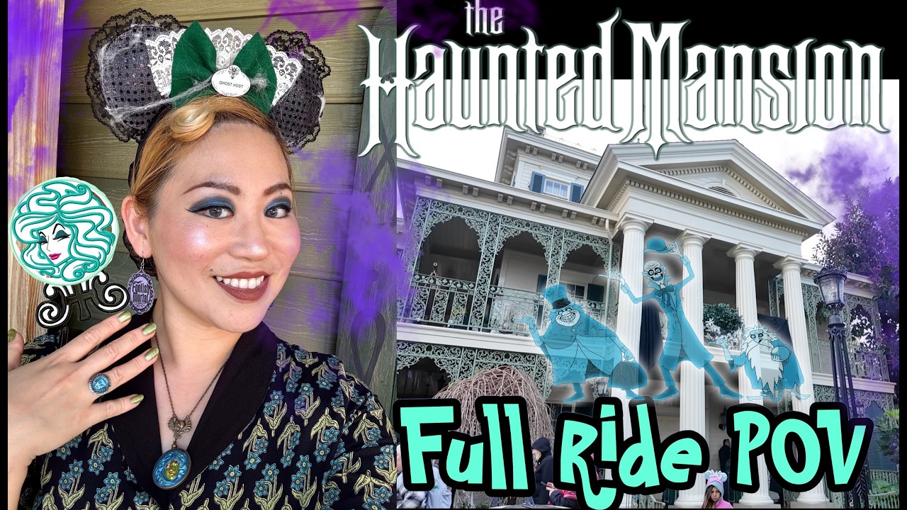 👻HAUNTED MANSION AT DISNEYLANDーRIDE POVー🎥 Feb, 2026✨ JOIN ME, SHALL YOU?