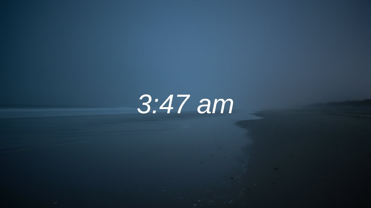it's late, go to sleep
