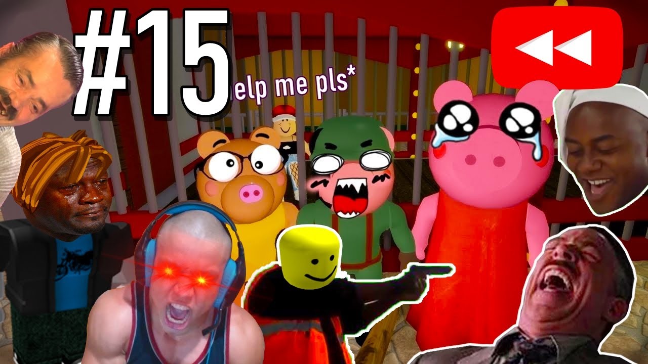 PIGGY FUNNY MOMENTS - ROBLOX (COMPILATION #15) - Funny Random Moments in PIGGY