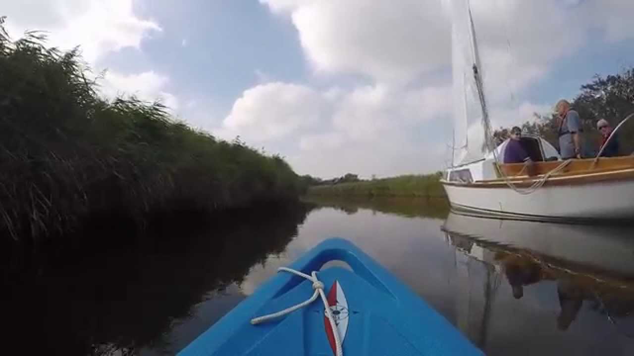 Kayak - Hickling Broad and Horsey Mere from Martham - Norfolk Broads
