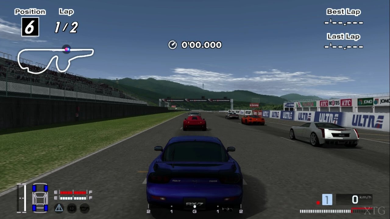 [#804] Gran Turismo 4 - Mazda RX-7 Type R Bathurst R (FD) '01 Hybrid PS2 Gameplay HD