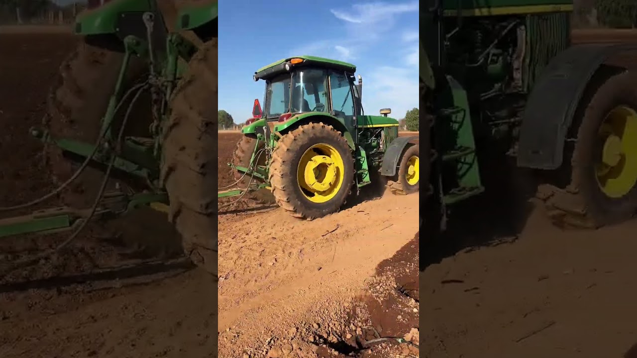 Así ahorras tiempo y dinero con la rastra y un John Deere 6603