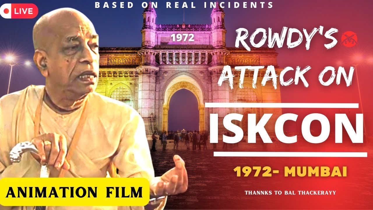 See What Happened When Rowdy Gangs Attacked ISKCON! (1972)| Srila Prabhupada | HG Maha Vishnu Dasa