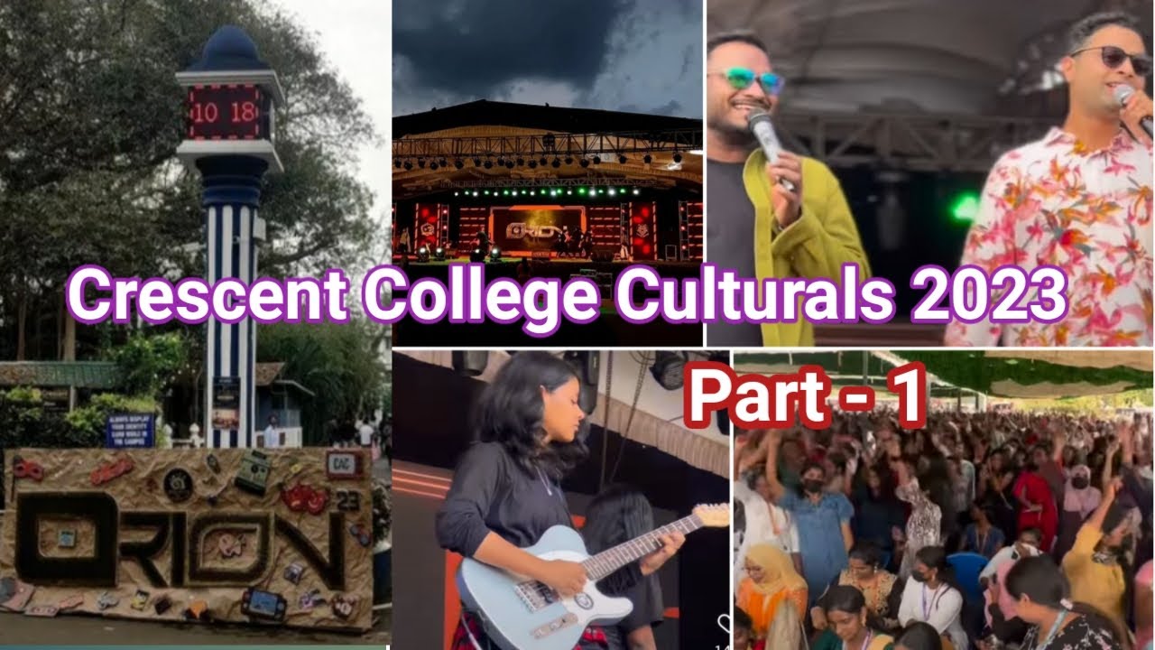 Crescent College Culturals 2023 Part-1| My college Culturals| Crescent College Orion 2023 #college