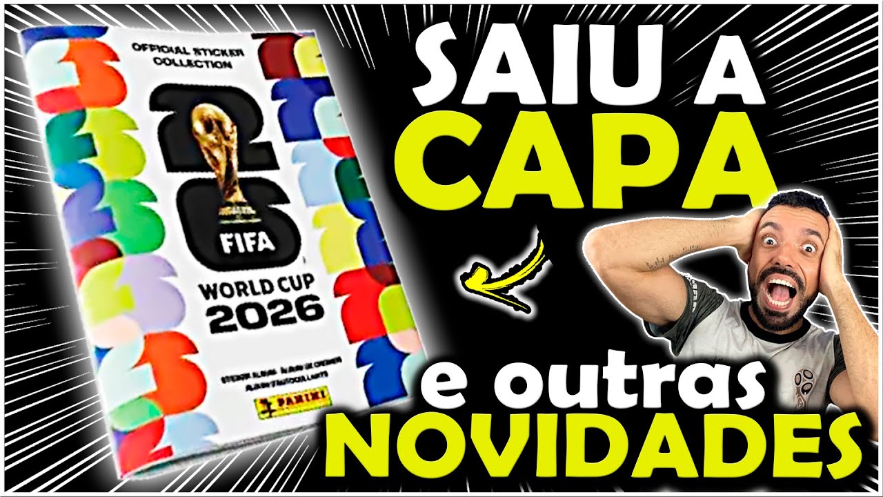 ÚLTIMAS NOVIDADES do ÁLBUM da COPA do MUNDO 2026 da PANINI