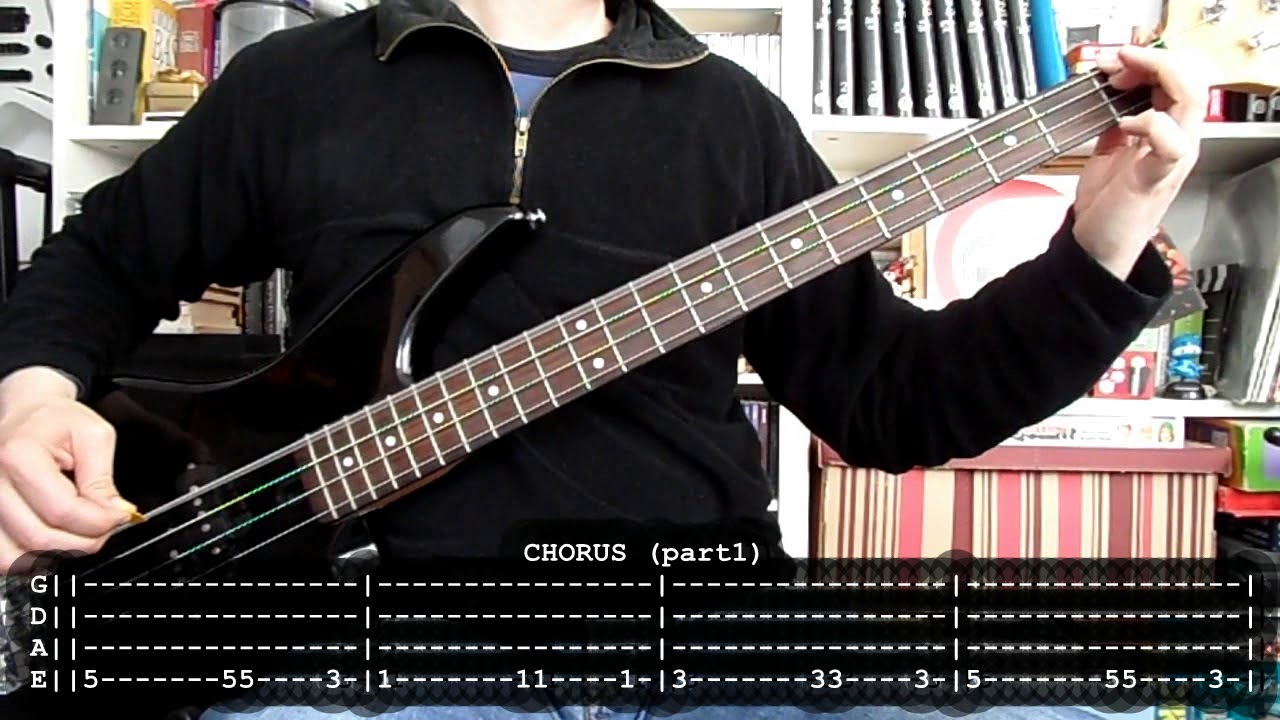 ANGELES DEL INFIERNO - Sombras en la oscuridad (bass cover w/ Tabs)