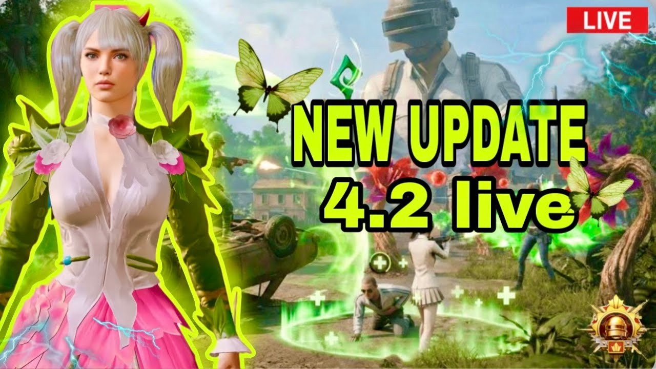 New Update 4.2 Pubg Me Aagaya Chaalo Khelte Hai | Girl Gamer