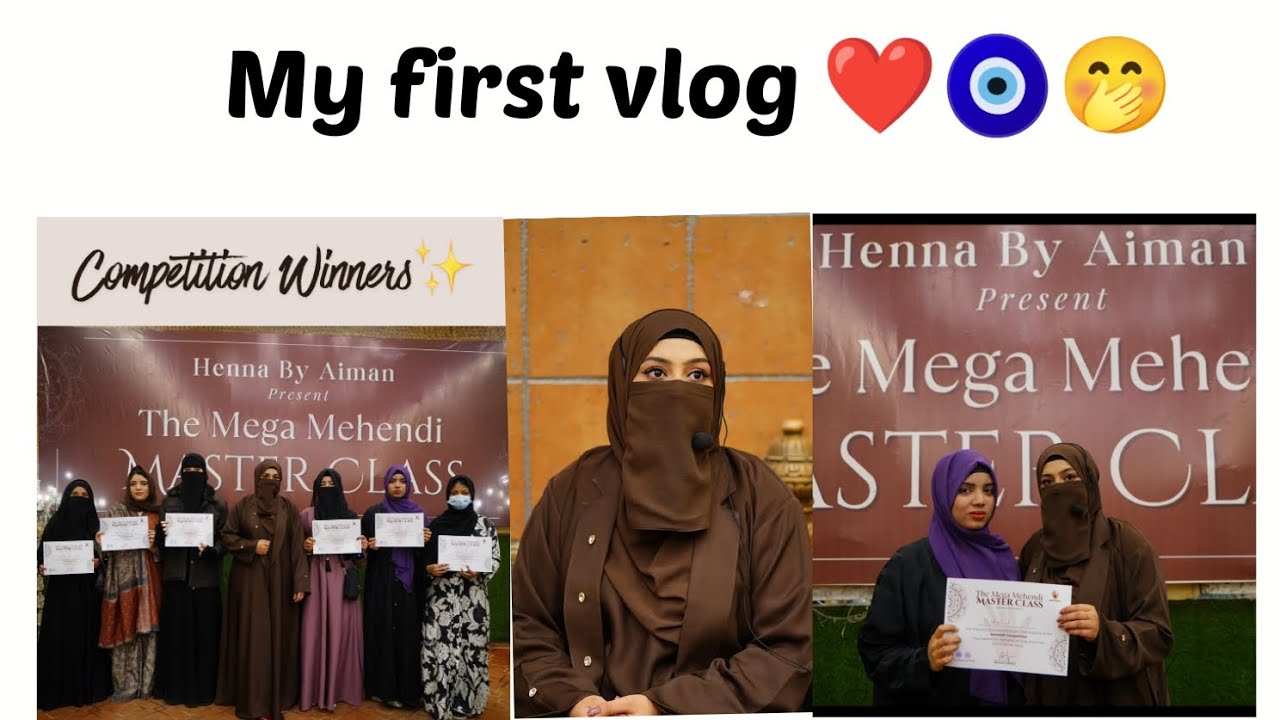 The MEGA mehndi Master CLASS 😊👍my first vlog 👍❤️🧿#viral #firstvlog #subscribe #subscribers 