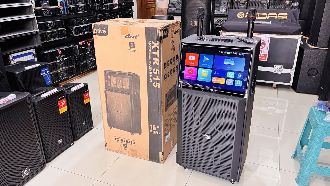 Speaker 15inc plus Android TV DAT XTR 515 Prive REVIEW