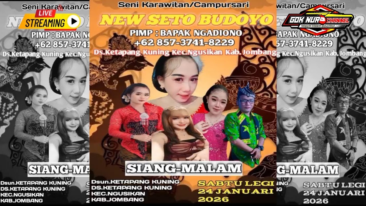 Live. Campursari. NEW SETO BUDOYO - Pentas Di Dsn. Ketapang Kuning - Ngusikan - Jombang