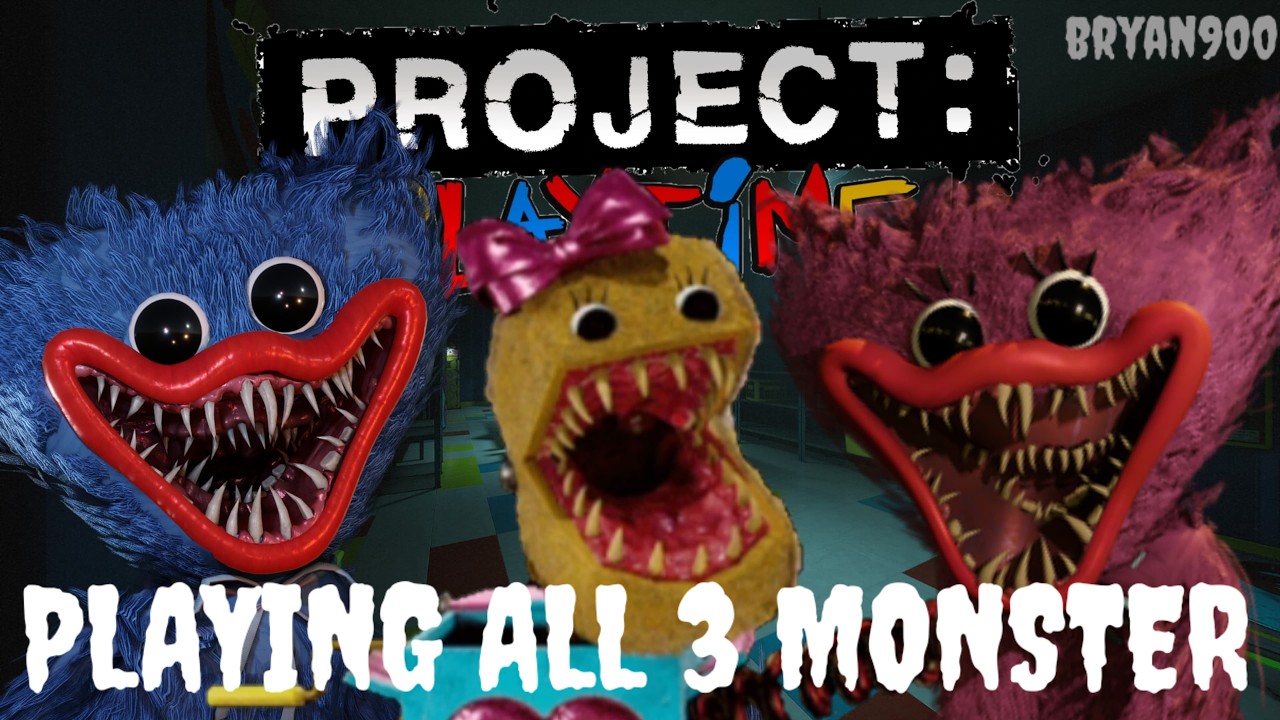 3 MONSTER COMBO!! Project Playtime Phase 3