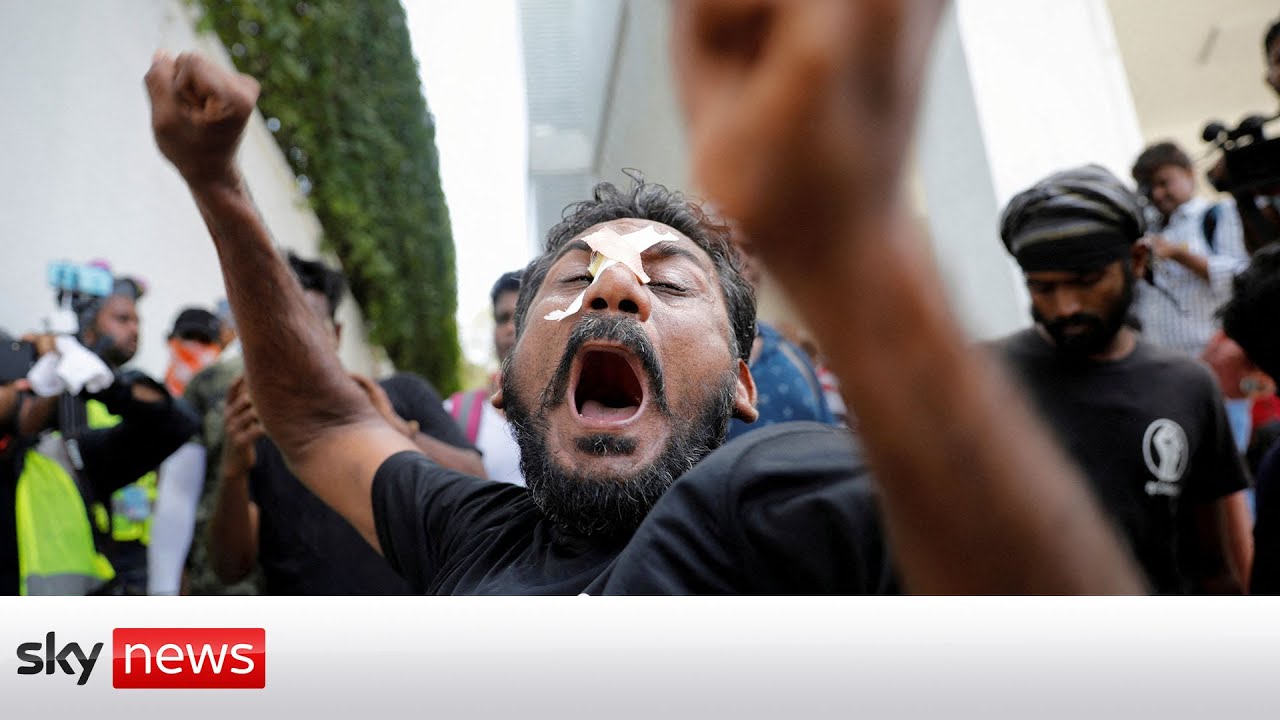 Sri Lanka's Presidents flees the country, and protests spread